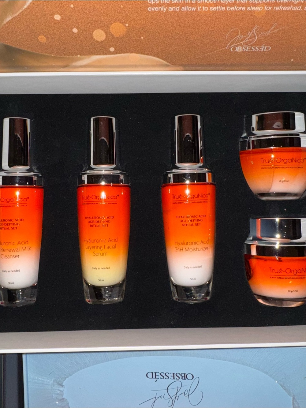 True Organics Hyaluronic Acid Moisturizer Set